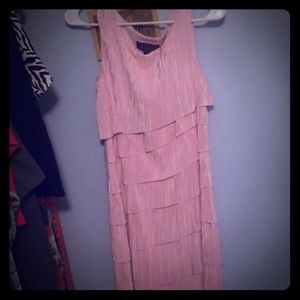 Connected apparel dress